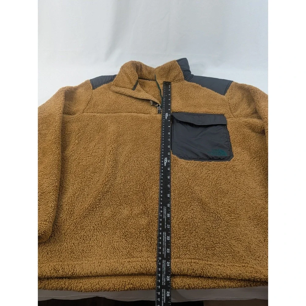 The North Face‎ Men's XL High Pile Sherpa Pullover Fleece Jacket Brown
